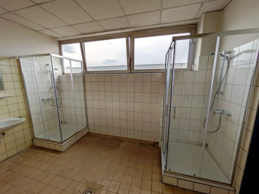 Aufbau Duschkabine 